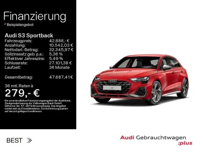 Gebraucht Audi S3 Ambiente 333 PS (244 kW) 2025 Progressivrot metallic (metallic) Limousine