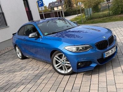 Usata BMW 220 M Sport 184 CV (135 kW) 2017 Blu Coupé