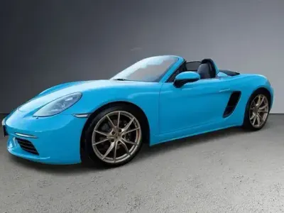 Usata Porsche Boxster 299 CV (219 kW) 2019 Blu Cabrio