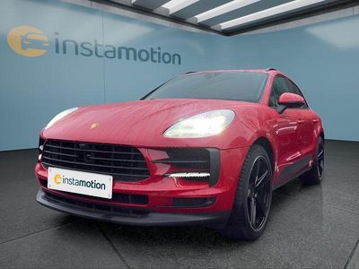 Rot Gebraucht 2019 Porsche Macan S SUV | 51.599 € (Teuer)