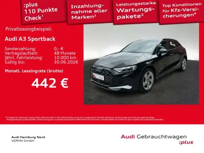 Second-hand Audi A3 Sport 204 CP (150 kW) 2025 Negru Berlinǎ