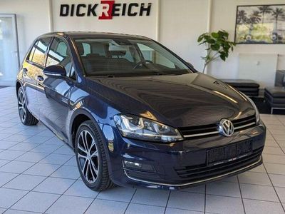 Usata VW Golf VII Allstar 125 CV (91 kW) 2017 Blu Berlina