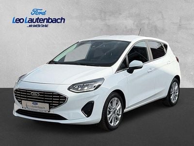 Gebraucht Ford Fiesta Titanium 101 PS (74 kW) 2022 Frozen white Kleinwagen