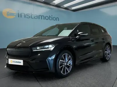 Gebraucht Skoda Enyaq iV SportLine 150 kW (204 PS) 2023 Schwarz SUV