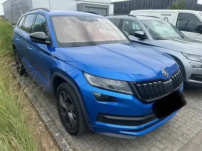 Gebraucht Skoda Kodiaq SportLine 190 PS (139 kW) 2020 Blau SUV