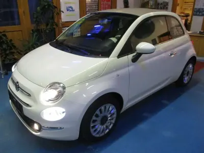 Usata Fiat 500C Lounge 69 CV (50 kW) 2020 Bianco Cabrio
