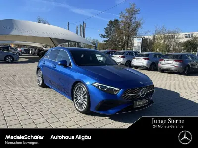 Brugt Mercedes A180 AMG 136 HK (100 kW) 2024 Blå Sedan