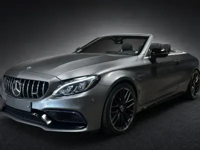 Gebraucht Mercedes C63 AMG AMG 510 PS (375 kW) 2018 Selenitgrau metallic Cabrio