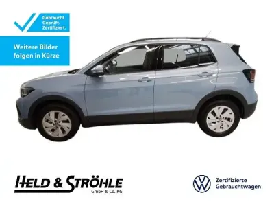 Gebraucht VW T-Cross Life 116 PS (85 kW) 2025 Clear blue metallic (metallic) SUV