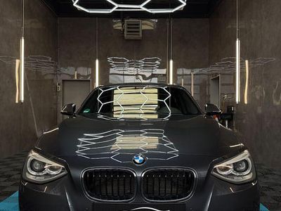 Second-hand BMW 120 Performance 184 CP (135 kW) 2014 Gri Hatchback