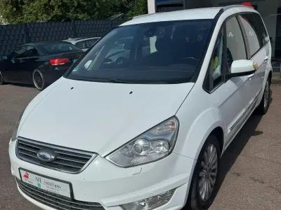 Gebraucht Ford Galaxy Ghia 163 PS (119 kW) 2011 Weiß Van / Kleinbus