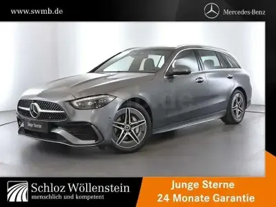 Brugt Mercedes C220 AMG 200 HK (147 kW) 2024 Grå Stationcar