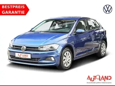 Gebraucht VW Polo 95 PS (69 kW) 2021 Blau Kleinwagen