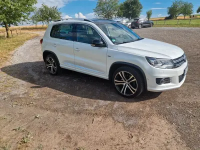 Gebraucht VW Tiguan R-line 177 PS (130 kW) 2015 Weiß SUV
