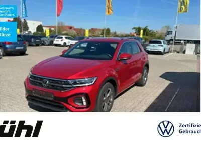 Second-hand VW T-Roc R-line 150 CP (110 kW) 2022 Roșu SUV
