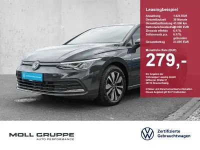 Gebraucht VW Golf VIII Move 110 PS (80 kW) 2024 Uranograu Limousine
