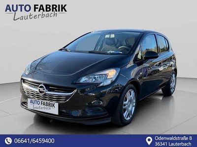 Gebraucht Opel Corsa Edition 90 PS (66 kW) 2016 Schwarz Kleinwagen