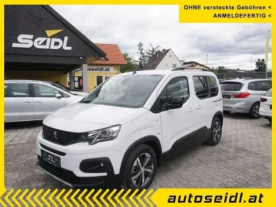 Gebraucht Peugeot e-Rifter GT 100 kW (136 PS) 2023 Weiß Van / Kleinbus