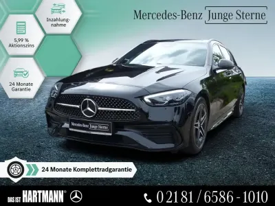 Gebraucht Mercedes C180 AMG 170 PS (125 kW) 2025 Metalliclack obsidianschwarz Kombi