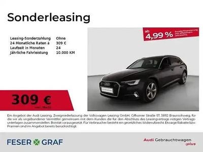 Mythosschwarz metallic Gebraucht 2025 Audi A6 Ambiente Kombi | 49.550 € (Fairer Preis)