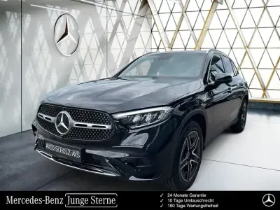 Gebraucht Mercedes GLC200 AMG 204 PS (150 kW) 2025 Obsidianschwarz metallic SUV