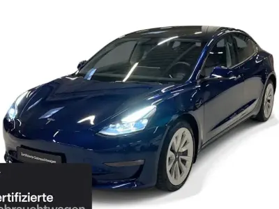 Occasion Tesla Model 3 Long Range RWD 208 kW (283 PK) 2022 Blauw Sedan