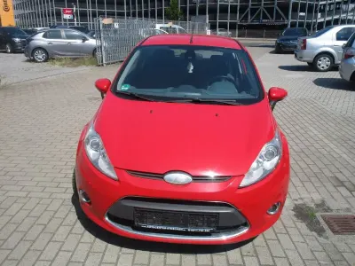 Gebraucht Ford Fiesta Titanium 82 PS (60 kW) 2009 Rot