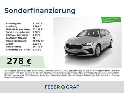 Brilliantsilber metallic Gebraucht 2025 Skoda Scala Essence Kleinwagen | 21.440 € (Superpreis)