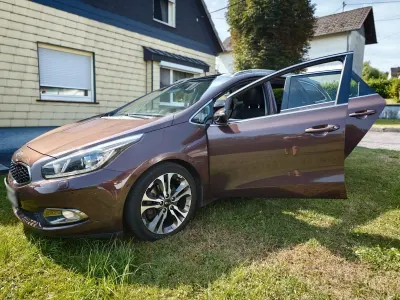 Gebraucht Kia Ceed Spirit 128 PS (94 kW) 2014 Braun Kleinwagen