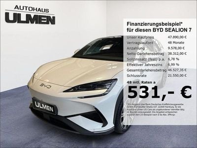 Neu BYD Sealion 7 Design 389 kW (530 PS) 2025 Weiss SUV