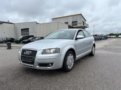 Gebraucht Audi A3 102 PS (75 kW) 2007 Silber Kleinwagen