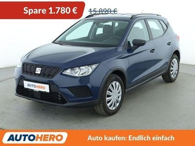 Gebraucht Seat Arona Reference 95 PS (69 kW) 2019 Schwarz SUV