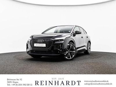 Gebraucht Audi Q4 Sportback e-tron S-Line 150 kW (204 PS) 2023 Mythosschwarz metallic SUV