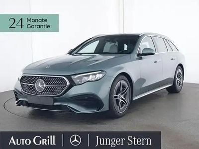Gebraucht Mercedes E200 AMG 204 PS (150 kW) 2023 Verdesilber metallic Kombi