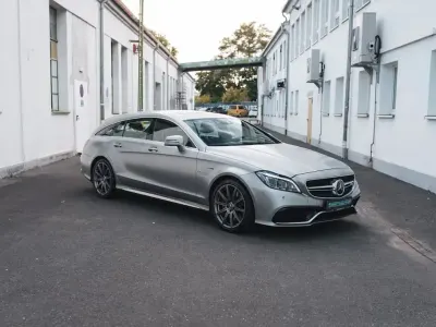 Gebraucht Mercedes CLS63 AMG Shooting Brake AMG 585 PS (430 kW) 2014 Grau Kombi