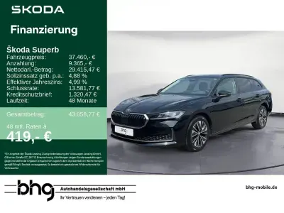 Gebraucht Skoda Superb Selection 204 PS (150 kW) 2024 Schwarz Kombi