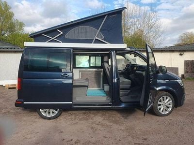 Usata VW California California 204 CV (150 kW) 2021 Blu Furgone