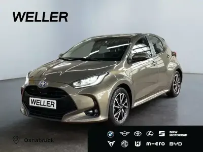 Brugt Toyota Yaris Hybrid Team 116 HK (85 kW) 2022 Brun Hatchback