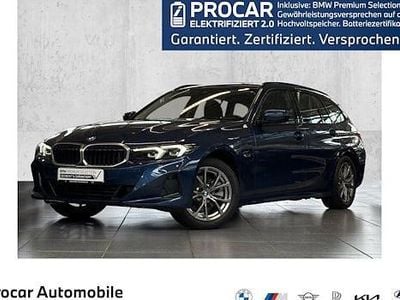 Gebraucht BMW 330e Sport Line 292 PS (214 kW) 2022 Blau Kombi
