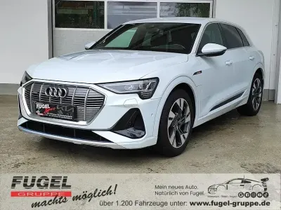Brugt Audi e-tron S-Line 300 kW (408 HK) 2022 Hvid SUV