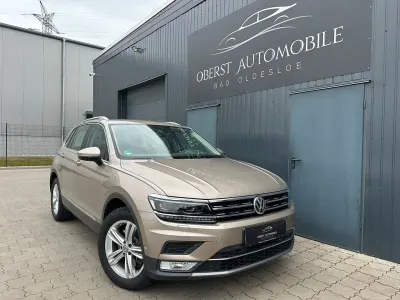 Gebraucht VW Tiguan Highline 179 PS (131 kW) 2017 Beige SUV