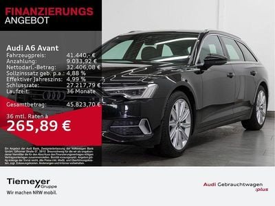 Mythosschwarz metallic Gebraucht 2023 Audi A6 Sport Kombi | 41.440 € (Fairer Preis)