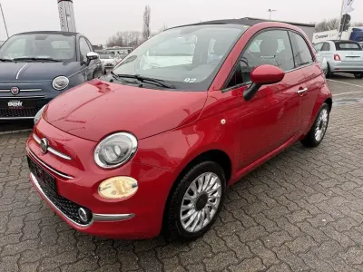 Gebraucht Fiat 500C Lounge 69 PS (50 kW) 2015 Passione rot Cabrio