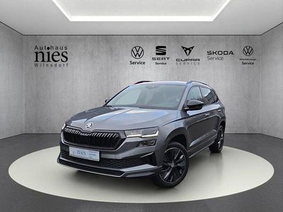 Gebraucht Skoda Karoq SportLine 150 PS (110 kW) 2024 Graphitegrau (metallic) SUV