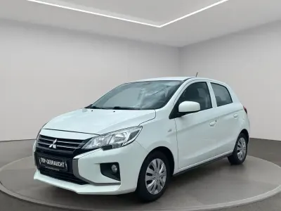 Gebraucht Mitsubishi Space Star Spirit 71 PS (52 kW) 2022 Weiß Kleinwagen
