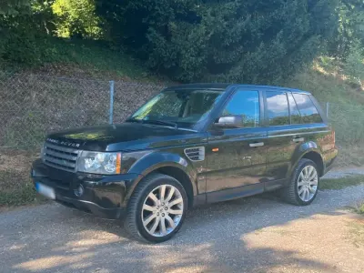 Gebraucht Land Rover Range Rover Sport 190 PS (139 kW) 2008 Schwarz SUV