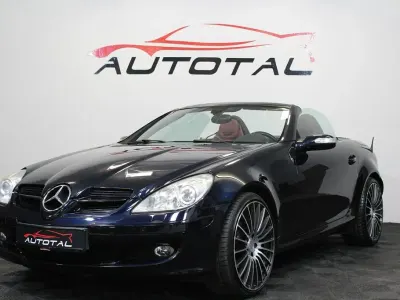Gebraucht Mercedes SLK200 163 PS (119 kW) 2005 Blau Cabrio