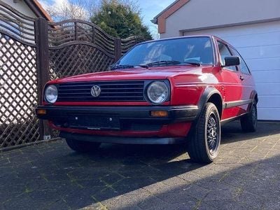 Brugt VW Golf II 69 HK (50 kW) 1990 Rød Hatchback