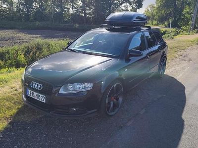 Gebraucht Audi A4 S-Line 2008 Schwarz Kombi