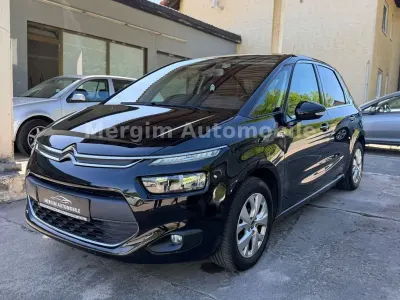 Gebraucht Citroën C4 Picasso Exclusive 120 PS (88 kW) 2015 Schwarz Van / Kleinbus